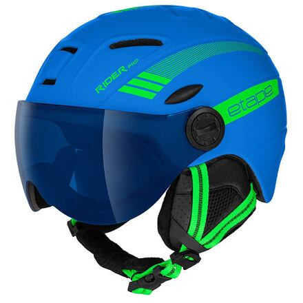 Rider PRO Light detská lyžiarska helma modrá