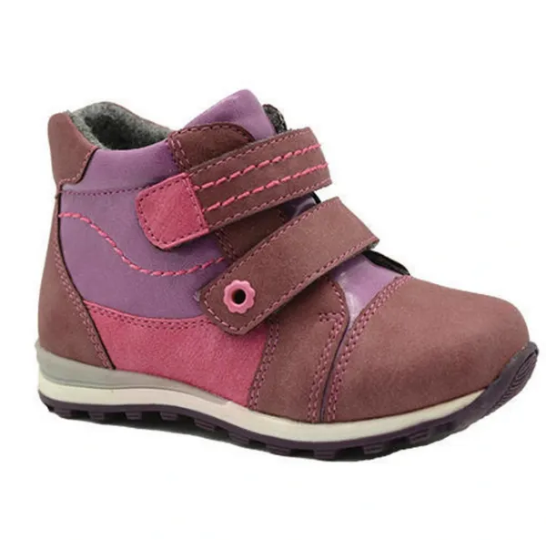 Topánky dievčenské zateplené, Bugga, B00136-03, růžová