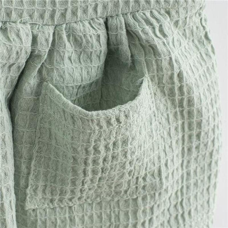 Dojčenská mušelínová suknička New Baby Comfort clothes šalviová 86 (12-18m)
