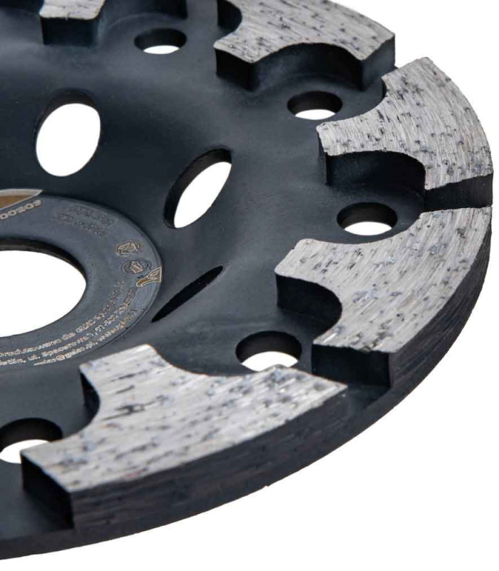 Brúsny diamantový kotúč 125x5x22,2 mm na brúsenie žuly, mramoru, typ-T, PROFI, TVARDY 2