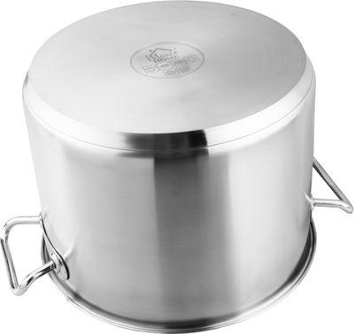 Hrniec MagicHome Chloe, 26 cm, 10 lit., so sklenenou pokrievkou, nerez 2