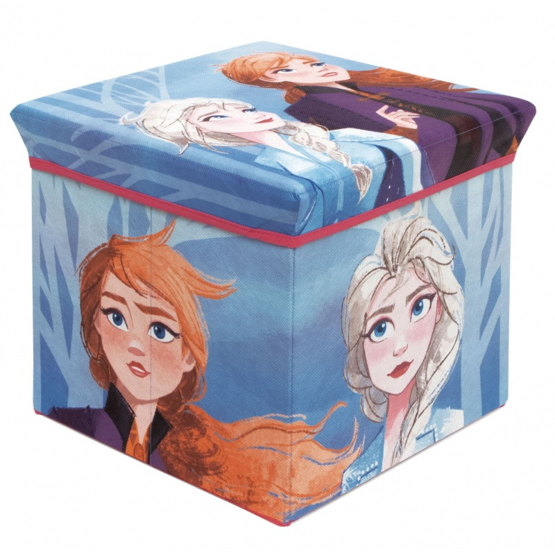 Úložný box s vrchnákom / taburetka 2v1 DISNEY FROZEN 2, WD12905