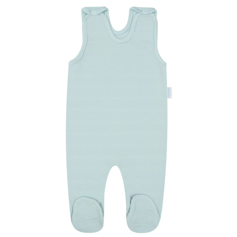 7-dielna dojčenská súpravička do pôrodnice New Baby I AM modrá 56 (0-3m) 2