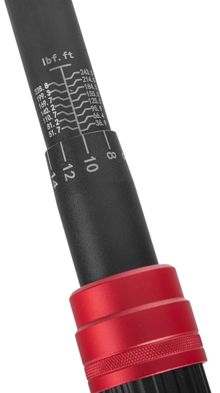 Kľúč momentový ohybový 50-330 Nm 1/2", TVARDY 7