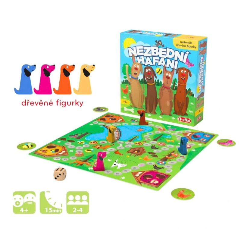 Nezbední hafani - spoločenská hra pre deti