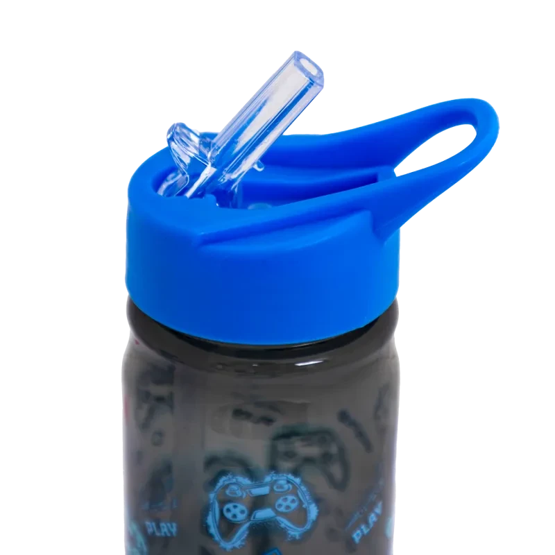 Plastová fľaša s výsuvnou slamkou AquaPure GO PLAYING, 450ml, 511025005 2