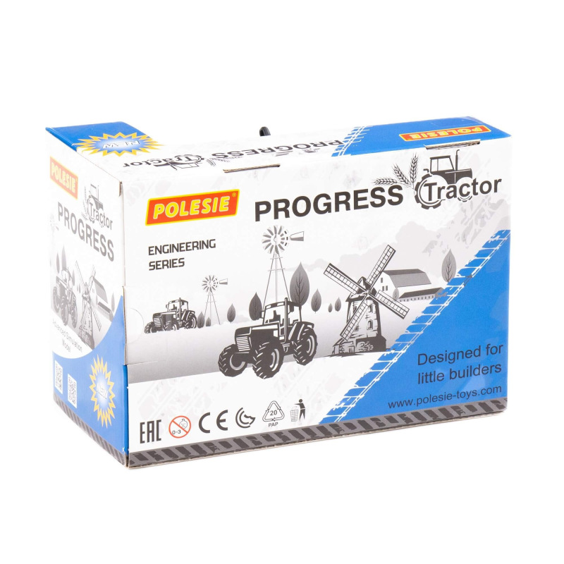 Traktor Progres na zotrvačník - Modrý 4