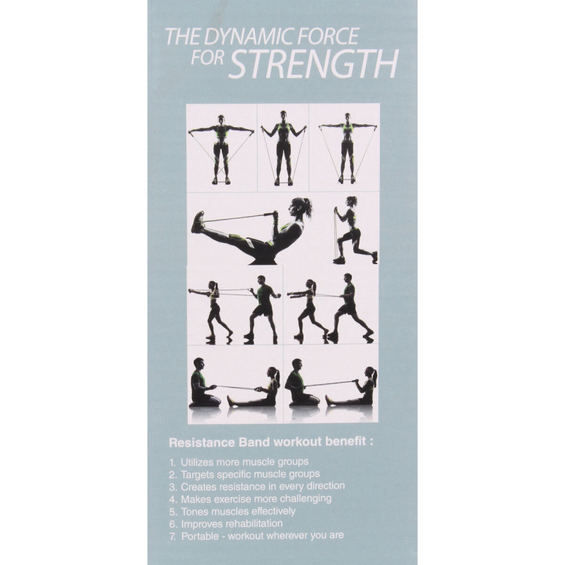 Resistance Band Set TPE posilňovacie gumy 5