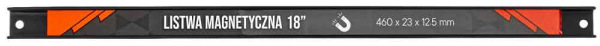 Sada magnetických líšt 20cm, 30cm, 46cm, PM-LM-3LT, POWERMAT 6