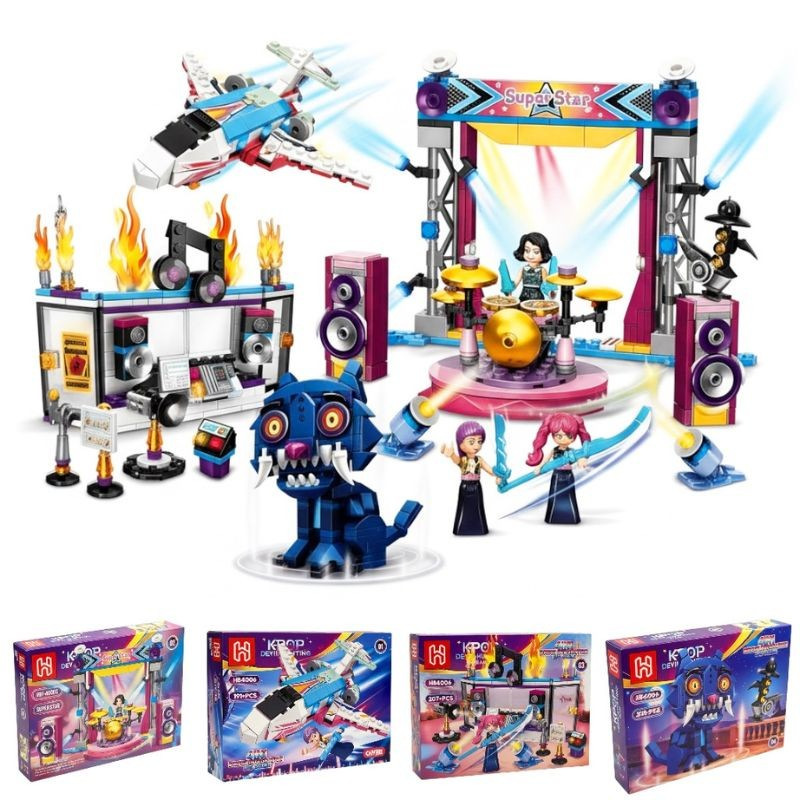 Stavebnica K-Pop Demon Hunters 214 dielov