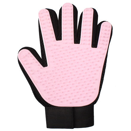 Pet Glove vyčesávacia rukavica ružová