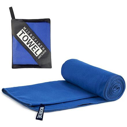 Microfibre rýchloschnúci uterák 50 x 120 cm modrá 1