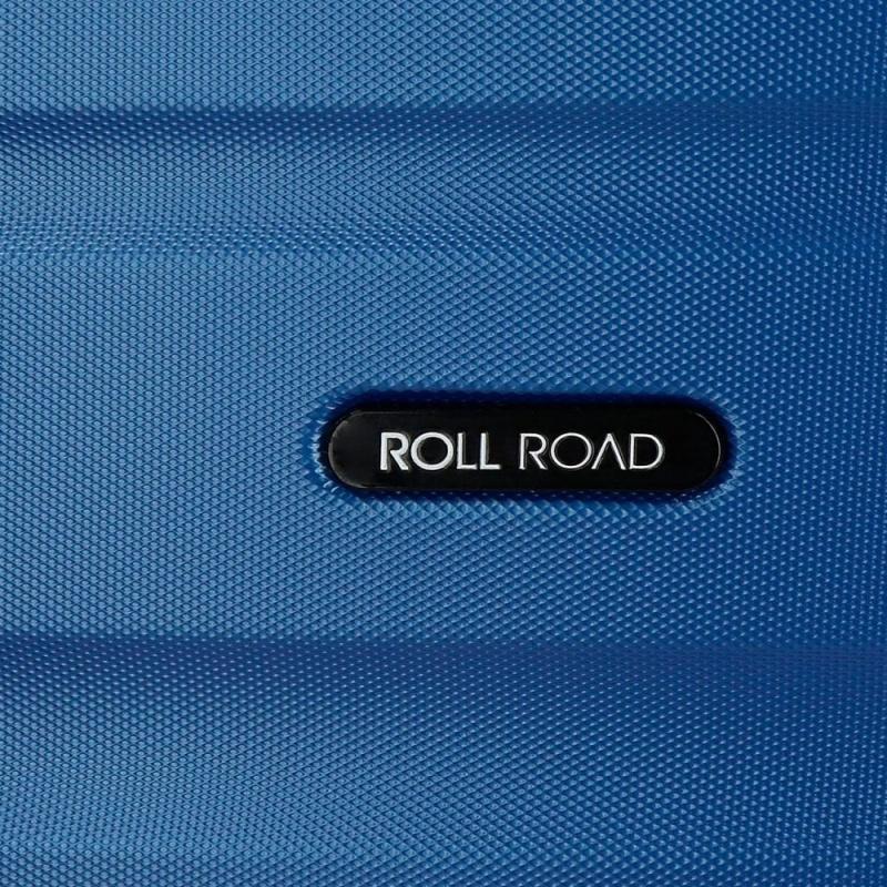 JOUMMA BAGS ROLL ROAD Flex Blue, ABS Cestovný kufor, 55x38x20cm, 35L, 5849163 (small)