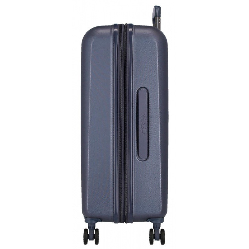EL POTRO Vera Navy Blue, Sada luxusných ABS cestovných kufrov, 70/55cm, 5338922 1