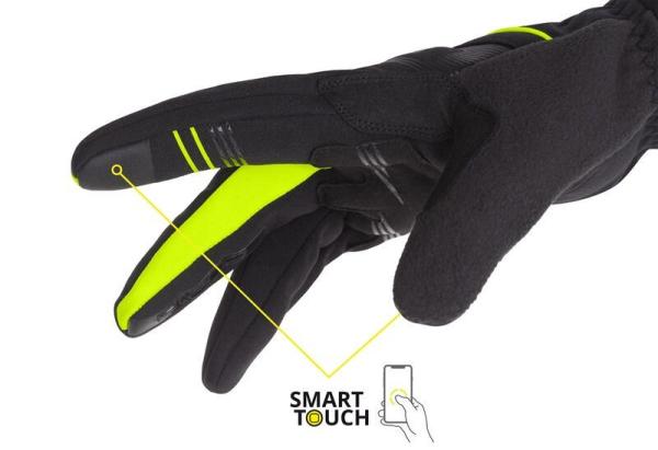 Etape Everest WS+ športové rukavice čierna-žltá, veľ. M