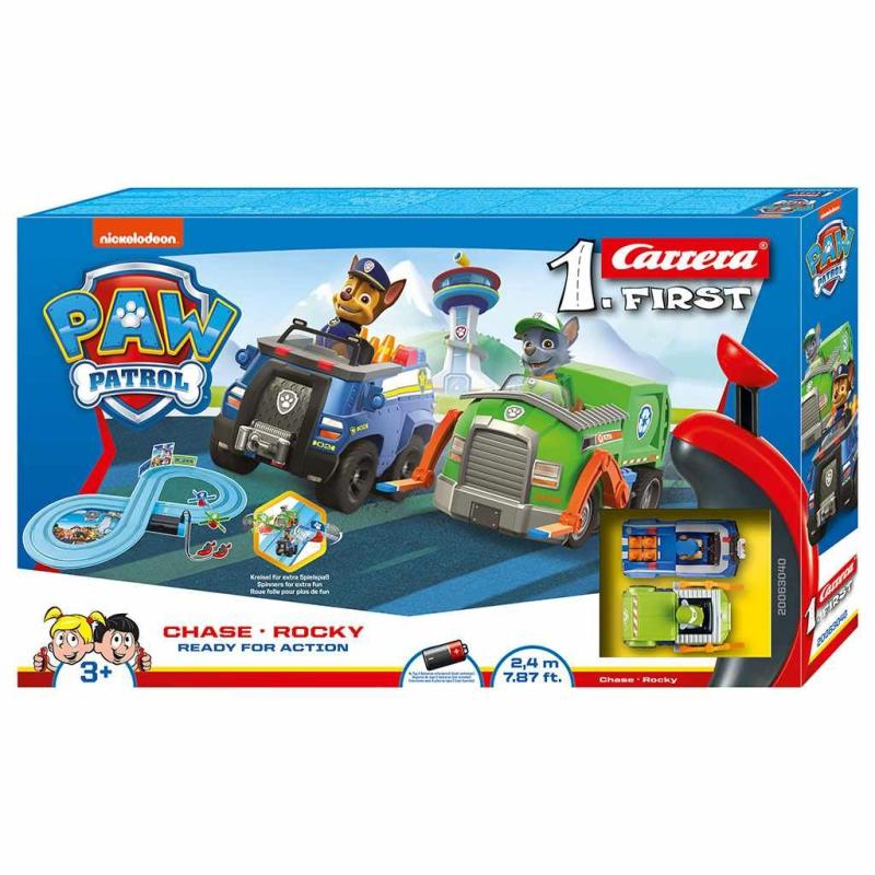 Autodráha Carrera FIRST Paw Patrol Ready for Action 2,4m