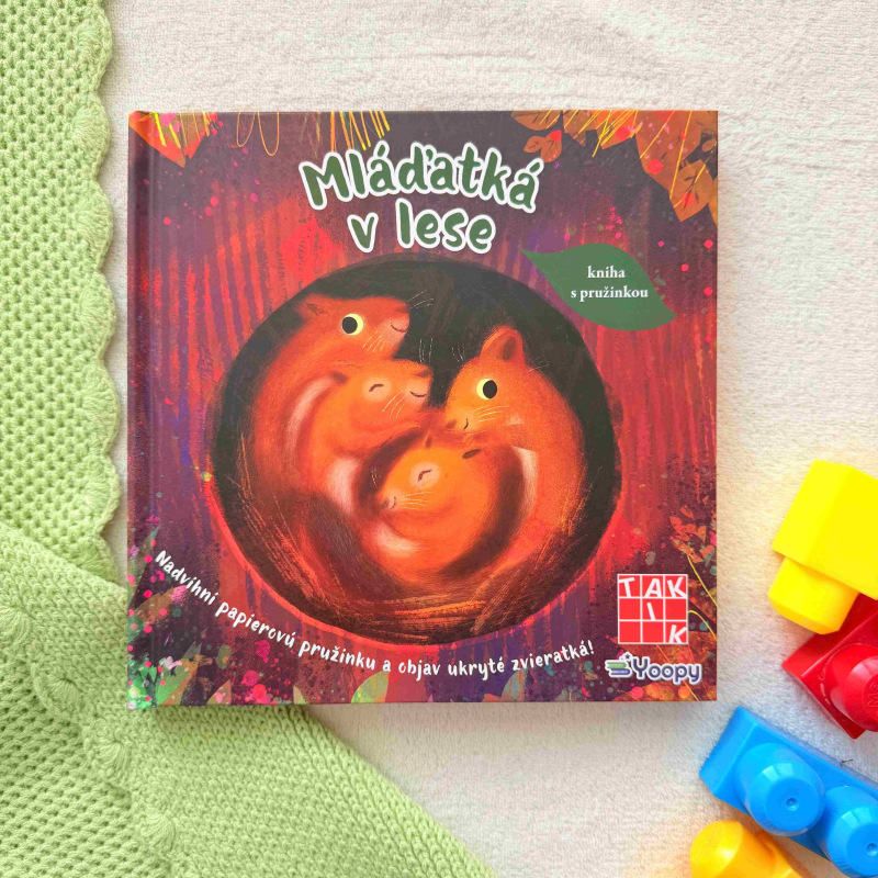 Mláďatká v lese - kniha s pružinkou 1