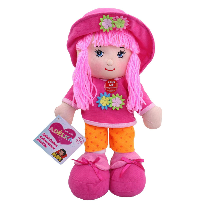 Textilná Slovensky a Česky spievajúca bábika 3