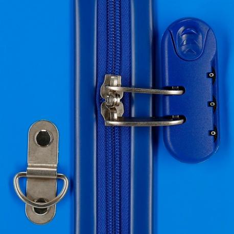 JOUMMA BAGS Detský cestovný kufor na kolieskach / odrážadlo DISNEY CARS Blue, 2049823