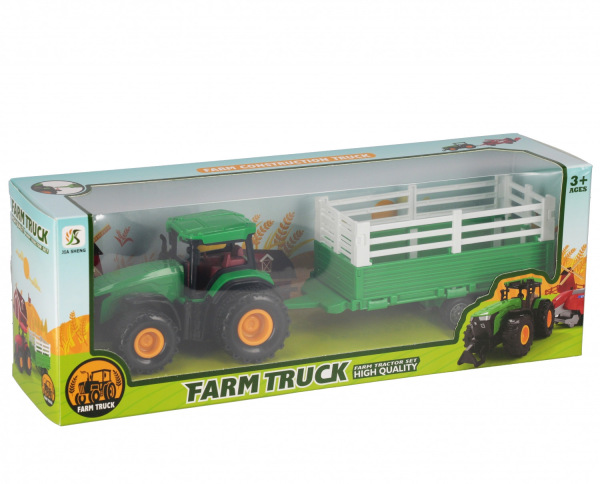 Traktor s prívesom pull&back 6