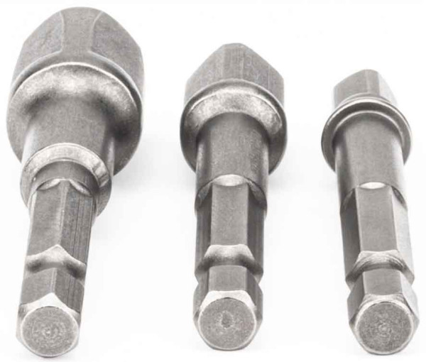 Redukcie pre hlavice 1/4", 3/8", 1/2", POWERMAT 1