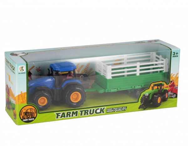 Traktor s prívesom pull&back 7