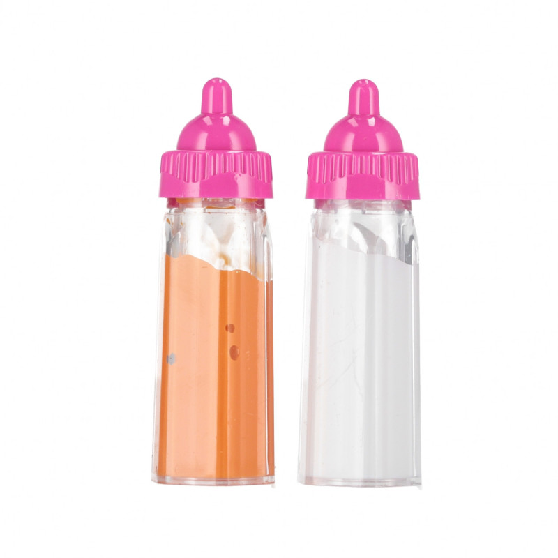 Fľaštička s mliekom a džúsom 2