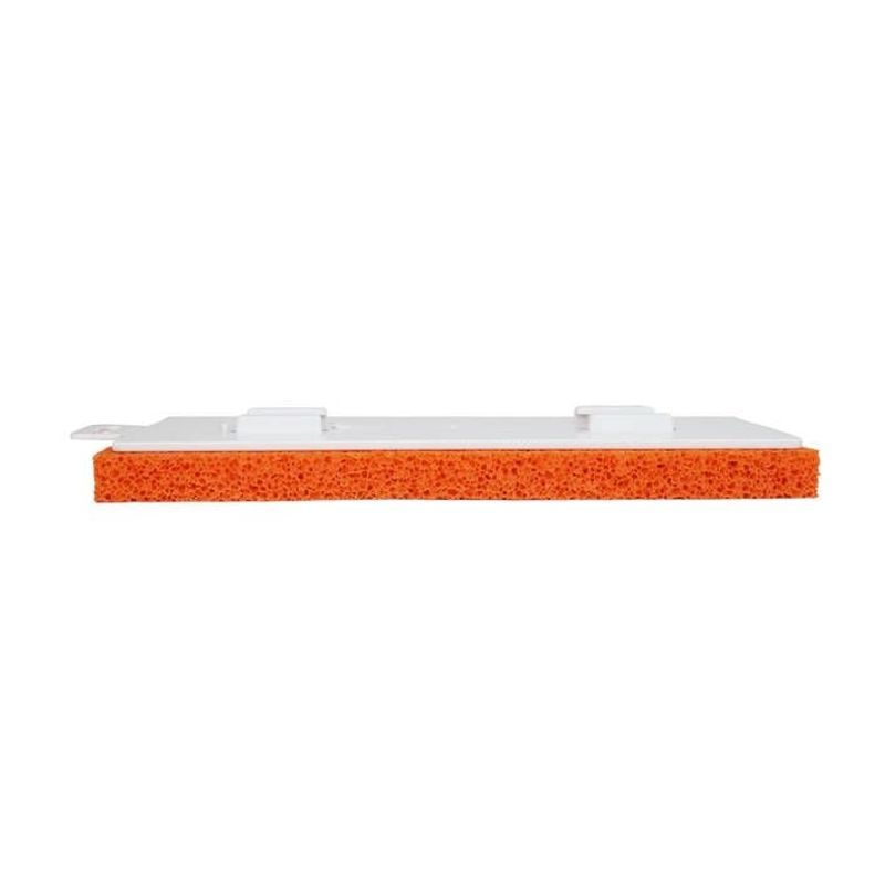 Hladítko Kubala 0786, náhradná pracovná doska, s tvrdou gumovou špongiou, plast, 20mm, 140x280 mm
