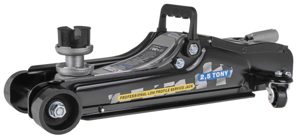 Zdvihák hydraulický pojazdný nízky 2.500 kg, 85-380 mm, kartón, GEKO 2