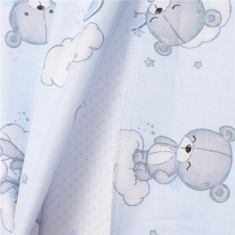 Poťah na detský vankúš- klin New Baby BASIC 59x37cm bear pink 1