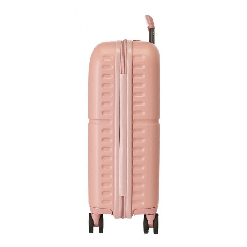 PEPE JEANS Highlight Rosa Claro, ABS Cestovný kufor, 55x40x20cm, 37L, 7689124 (small) 9