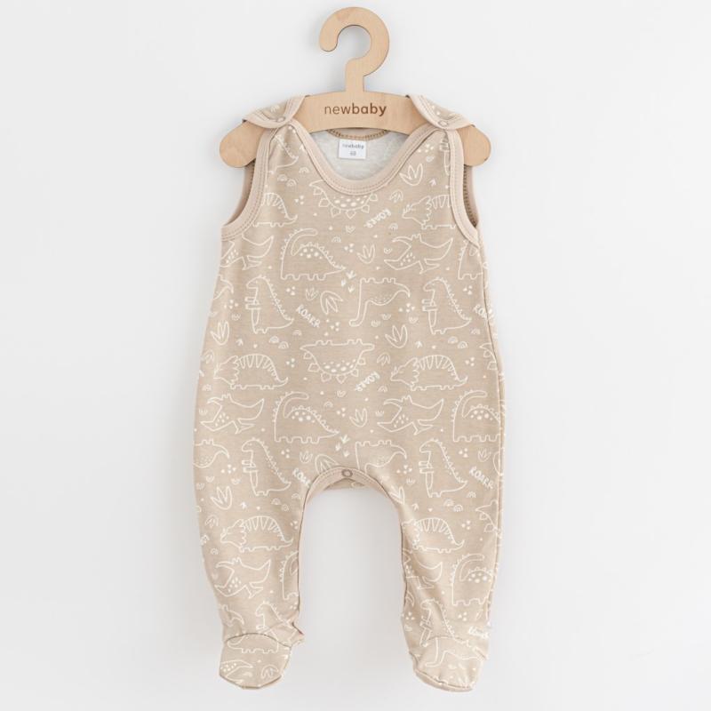 Dojčenské dupačky New Baby Classic II Uni 3ks béžové 74 (6-9m) 1