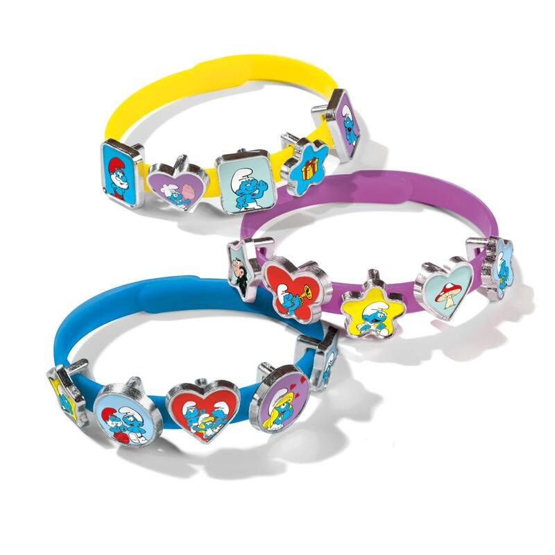 Šmoulovia vyrob si náramky 1