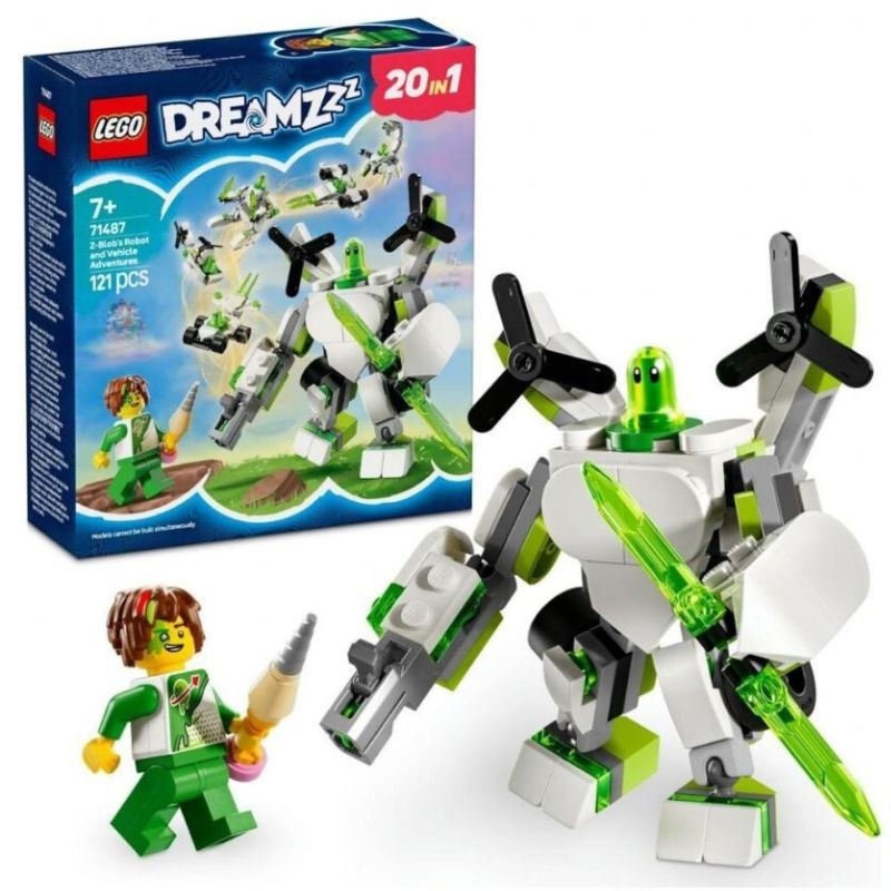 LEGO DREAMZzz Z-Blobove dobrodružstvá s robotmi a vozidlami
