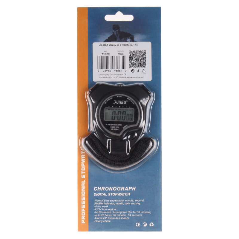 JS-306A stopky s 2 medzičasmi 1