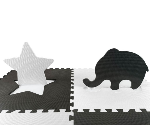 Penové puzzle podložka ohrádka Milly Mally Jolly 2x2 Grey 4