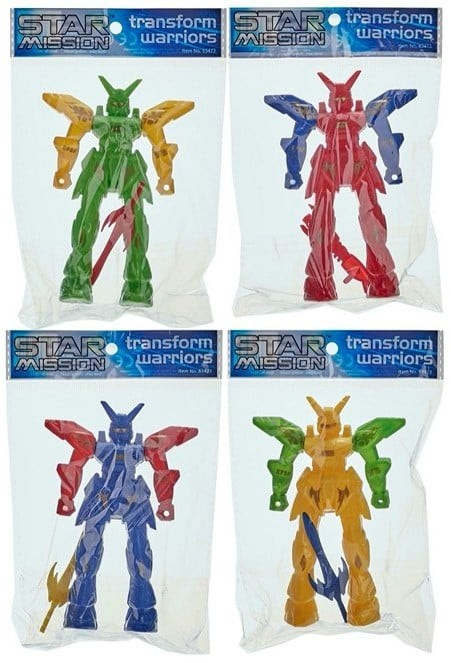 Transform Warrior Hviezdna Misia 4 druhy 3