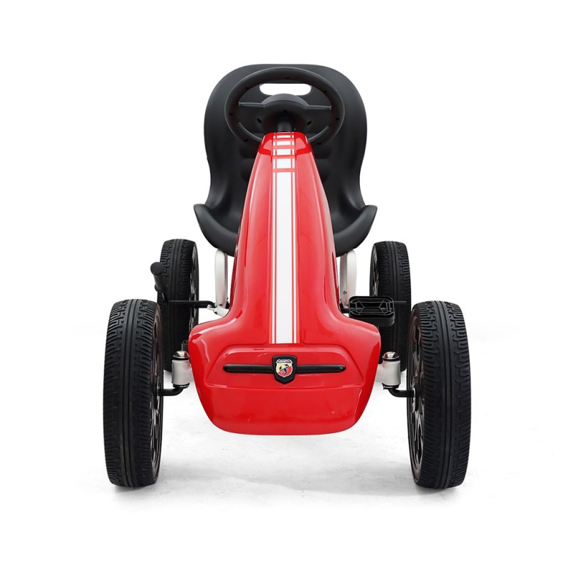 Detská šliapacia motokára Go-kart Milly Mally Abarth červená 1
