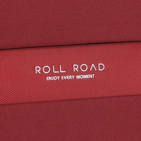 JOUMMA BAGS Textilný kufor ROLL ROAD ROYCE Red / Červený, 66x43x26cm, 64L,5019224 (medium)