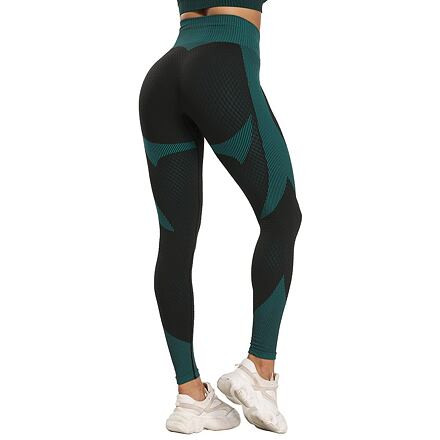 Yoga Sense fitness set dámsky zelená tm. 6