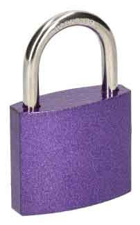 Zámok visiaci liatinový, farebný AB-40 mm, XL-TOOLS 4