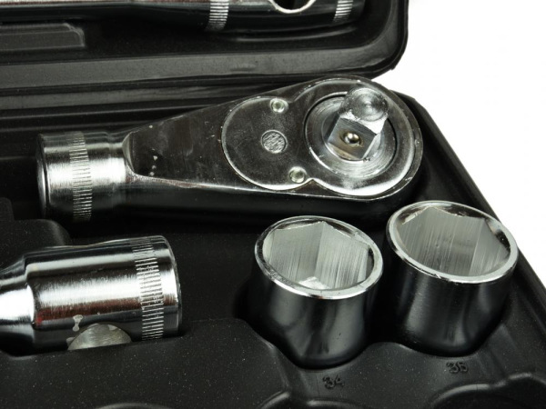 Gola sada 3/4" 26-dielna, 6-HRAN, 21-65 mm, GEKO 5