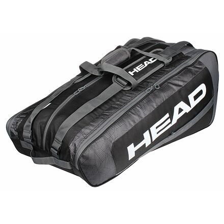 Head Core 9R Supercombi 2021 taška na rakety čierna-biela 60 l