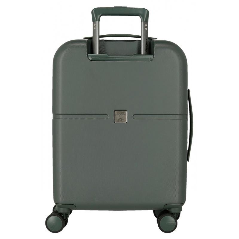 ABS Cestovný kufor PEPE JEANS ACCENT Verde, 55x40x20cm, 37L, 7699133 (small)
