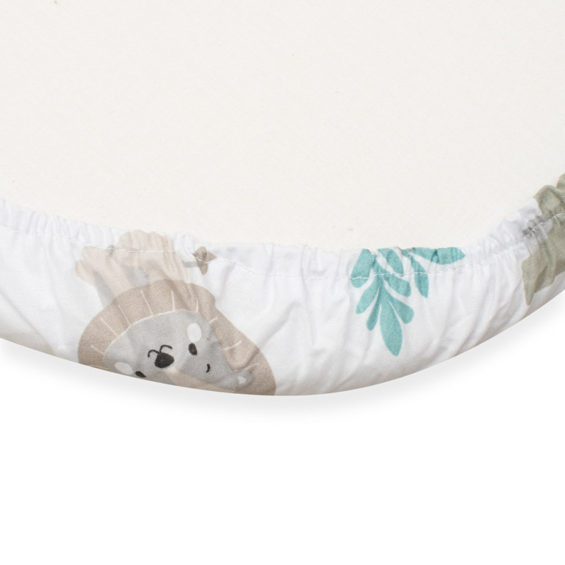 Bavlnené prestieradlo do kočíka New Baby Safari II 35x75 cm 1