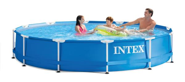 Bazén Intex 28212GN METAL FRAME POOL 366x76 cm SET 12V 1