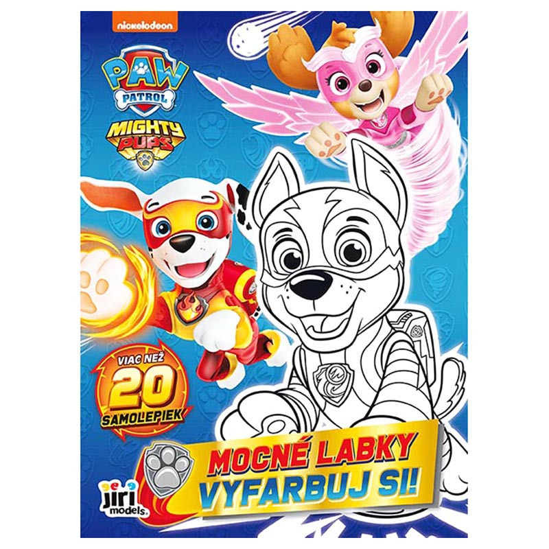Vyfarbuj si! Labková patrola Silné labky