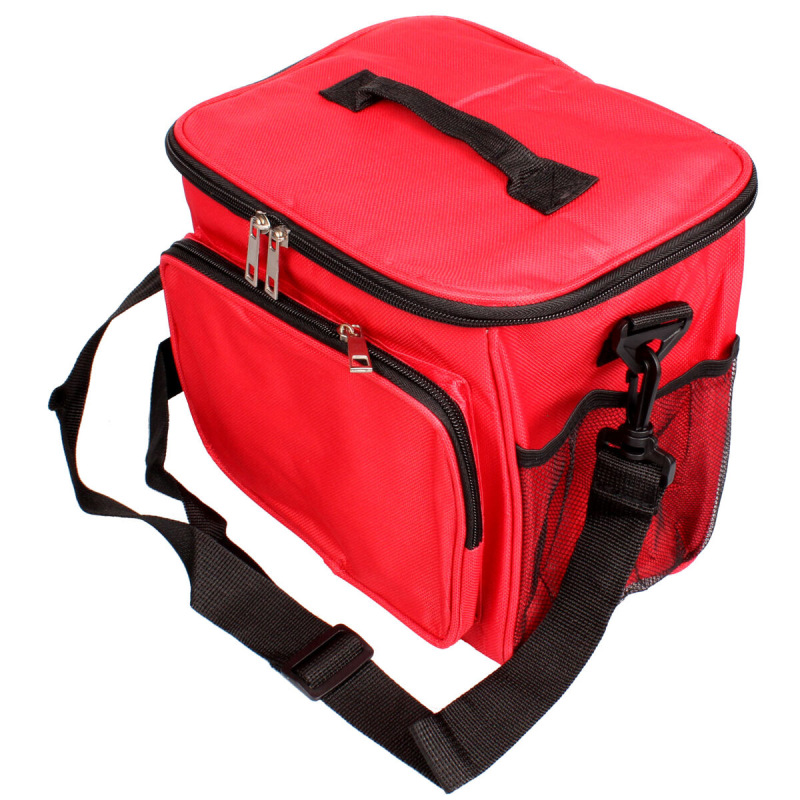 CrossBody chladiaca taška červená