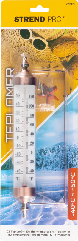 Teplomer Strend Pro TM-183 Arabic, vonkajší, na okno, 265x80x40, kovový 3