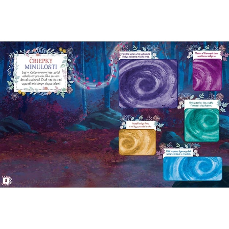 Samolepková knižka Ľadové kráľovstvo 2